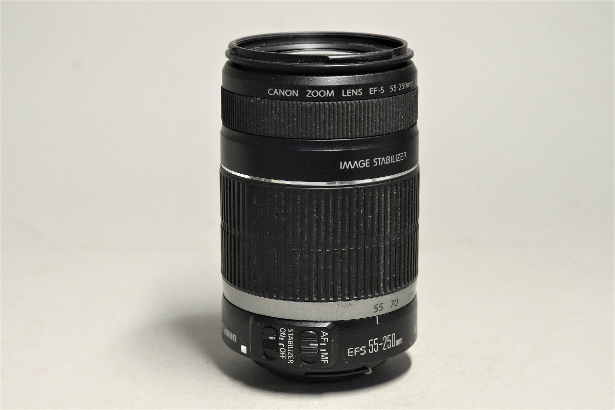 CANON キャノン レンズ EFS 55-250mm 1:4-5.6 IS IMAGE STABILIZER 1.1