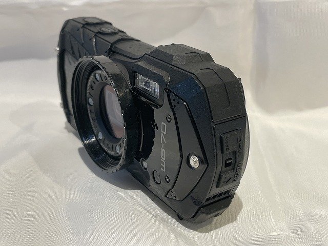 RICOH リコー デジタルカメラ WG-70 ブラック 本格防水 耐衝撃 防塵
