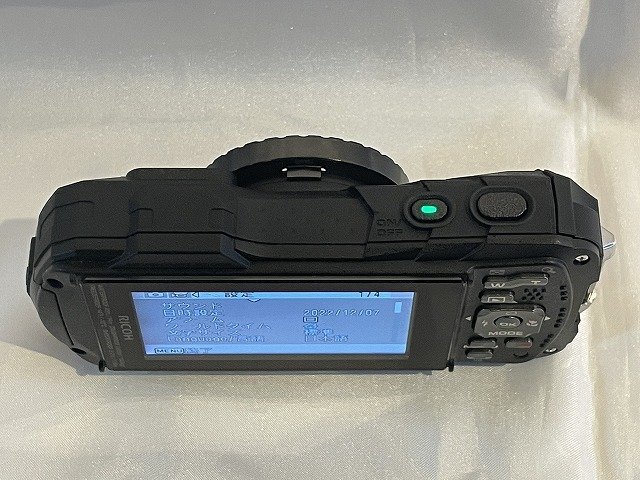 RICOH リコー デジタルカメラ WG-70 ブラック 本格防水 耐衝撃 防塵