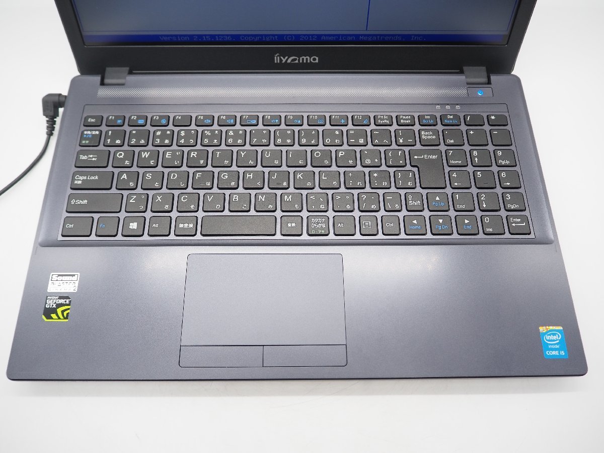 Y3026】【Z2284】☆iiyama☆W650SC□Core i5-4210M 2.60GHz/メモリ4GB 