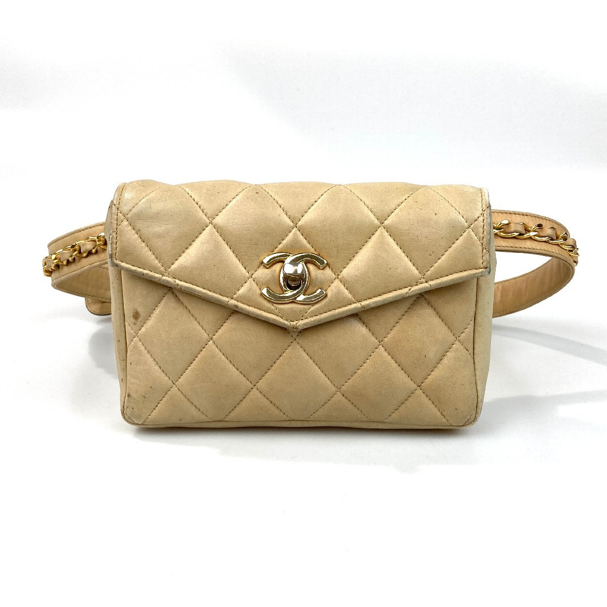 シャネル CHANEL マトラッセ ウエストバッグ ウエストポーチ ベルト 