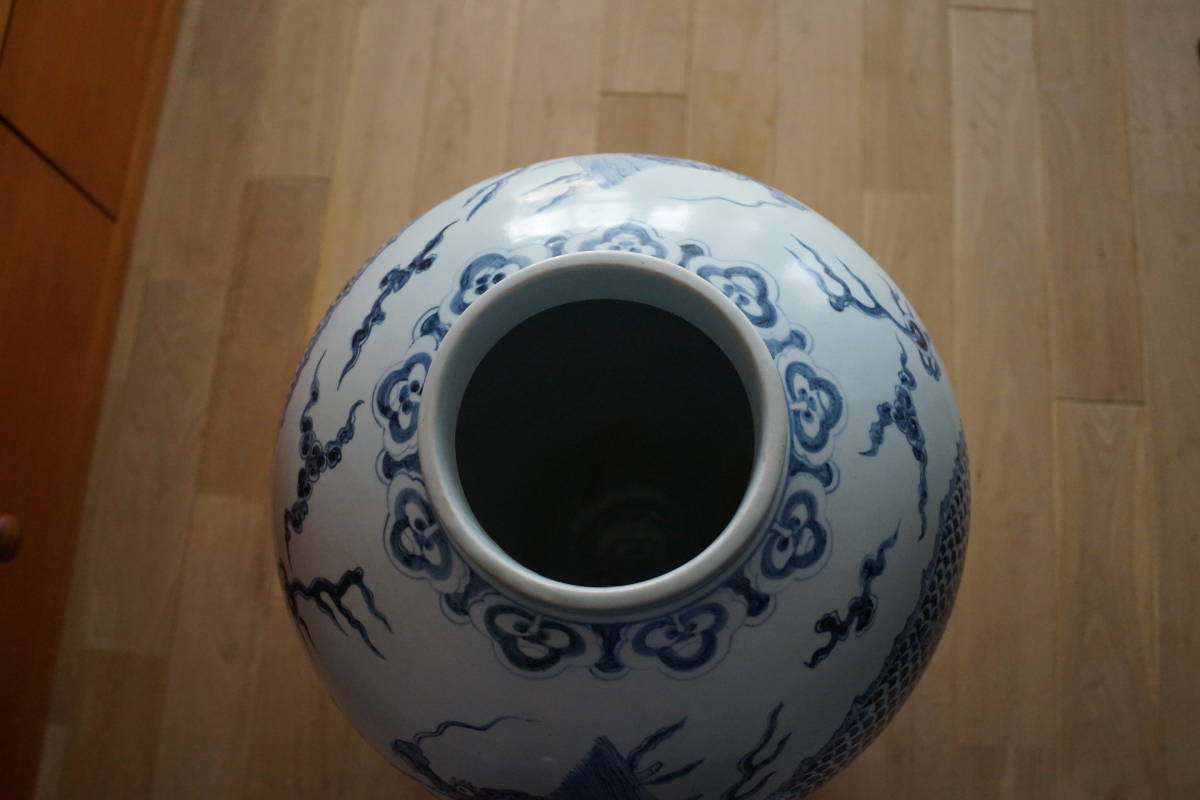 3. 李朝 染付雲龍紋大壺(李朝)｜売買されたオークション情報、Yahoo