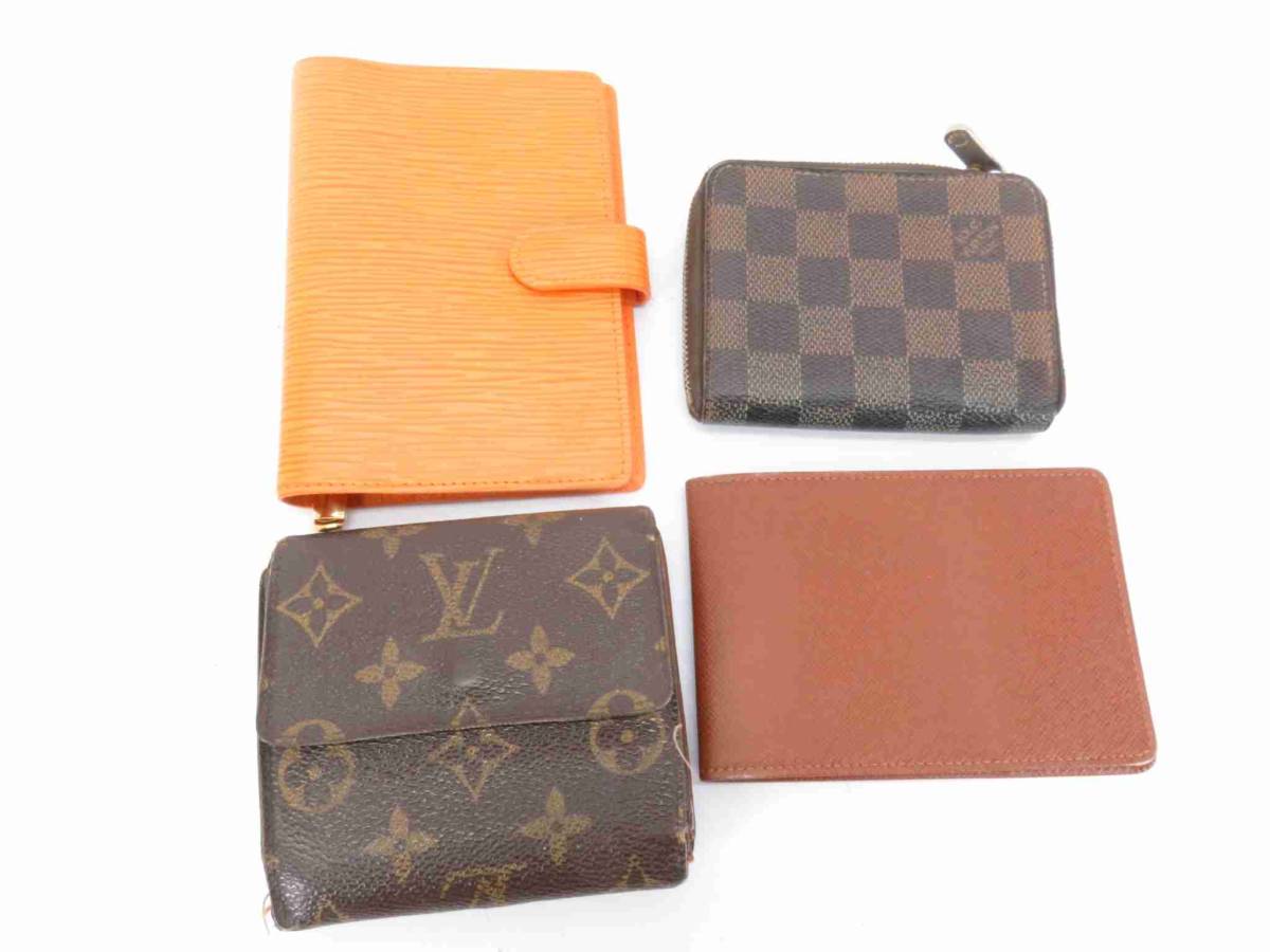 【セール，豊富な】 1円 難あり品有り ヴィトン モノグラム エピ 手帳カバー 財布 セット CQ026(モノグラムライン)｜売買されたオークション情報、yahooの商品情報をアーカイブ公開 - オークファン 服飾小物