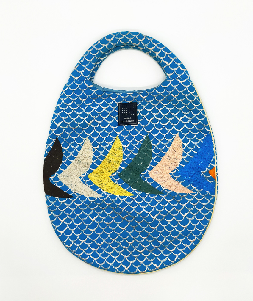 ミナペルホネン バッグ エッグバッグ mina perhonen bird mermaid 