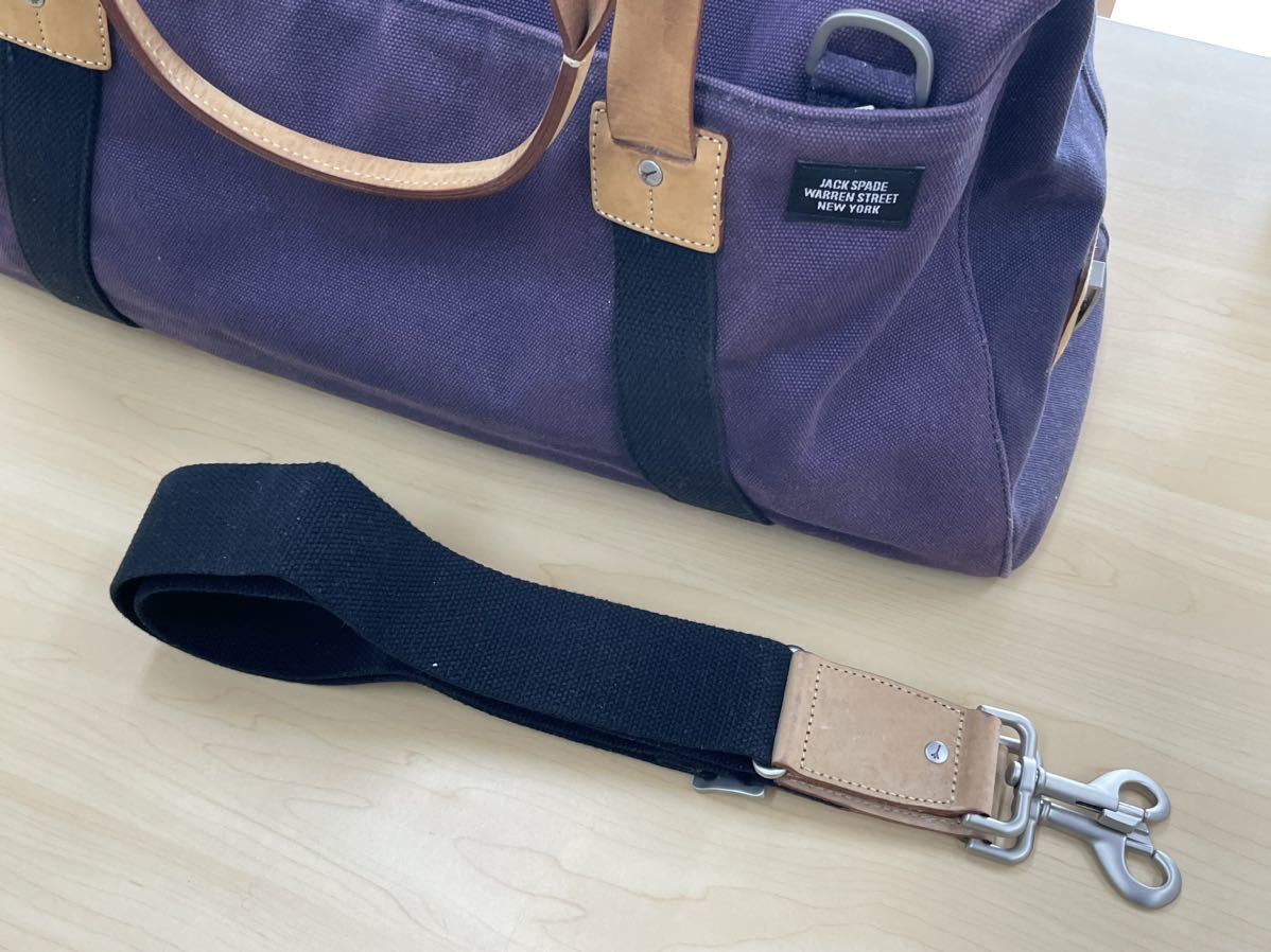 1659】BEAUTY&YOUTH UNITED ARROWS + JACK SPADE キャンバス レザー