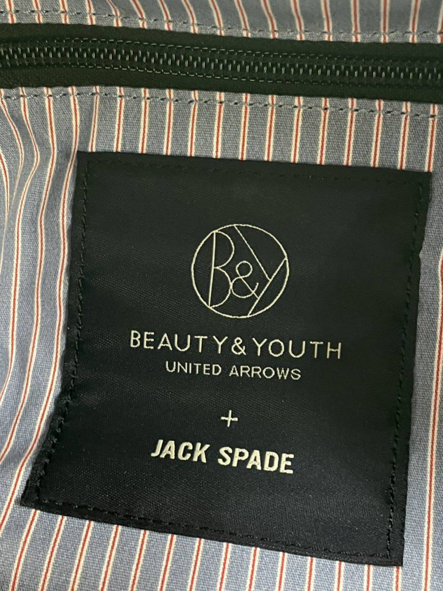 1659】BEAUTY&YOUTH UNITED ARROWS + JACK SPADE キャンバス レザー