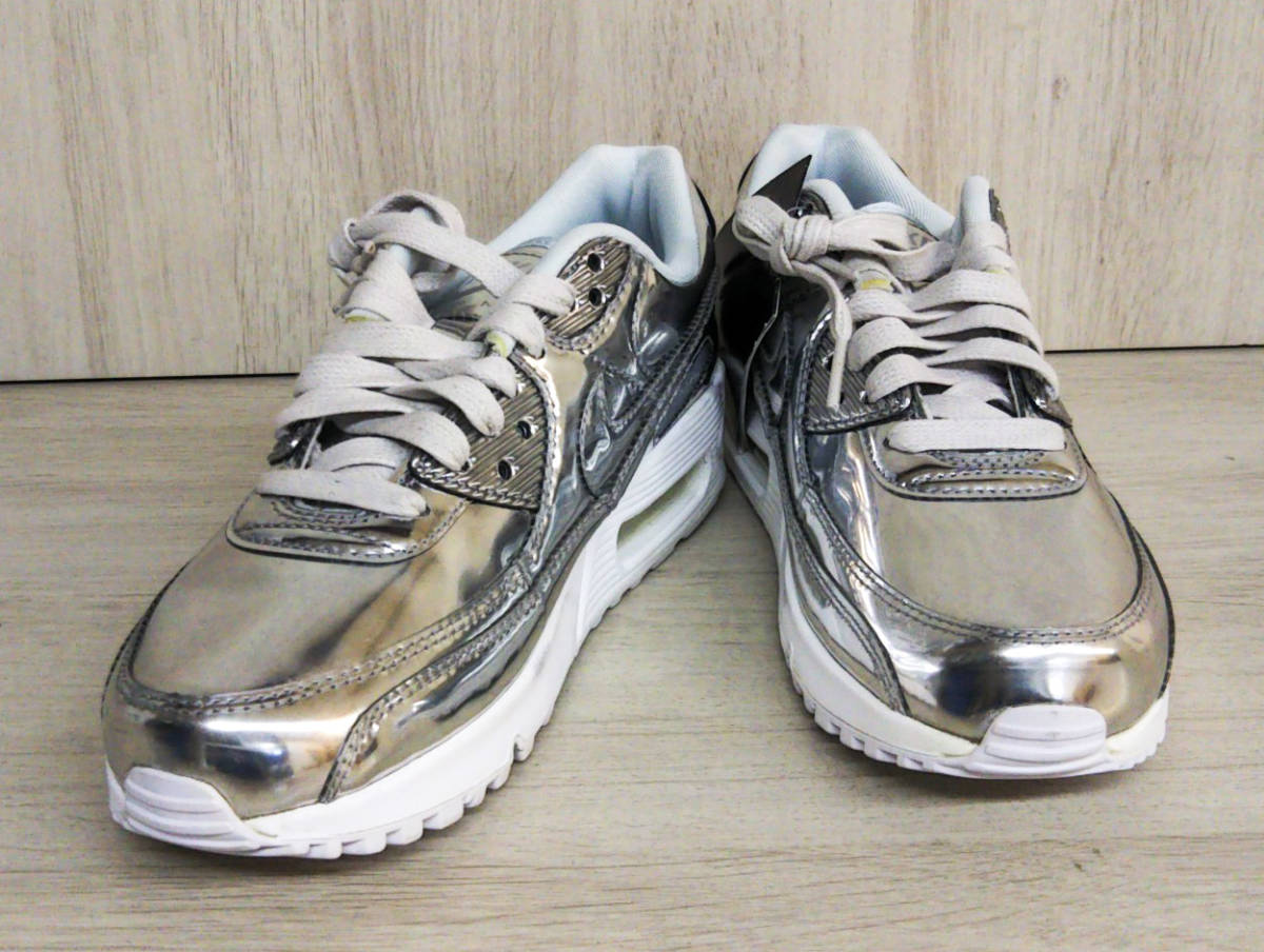 NIKE ナイキ AIR MAX 90 SP ウィメンズ エアマックス スニーカー METALLIC CHROME メタリッククローム [CQ6639-001] [US:7/約24.0cm]