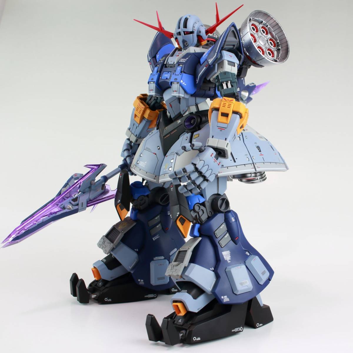 RGジオング　塗装完成品　パーフェクトジオング風 RG 1/144 ジオング／パーフェクトジオング 改修 塗装済完成品 MG級全長