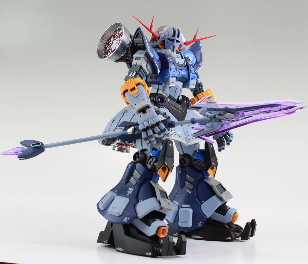 RG 1/144 ジオング／パーフェクトジオング 改修 塗装済完成品 MG級全長