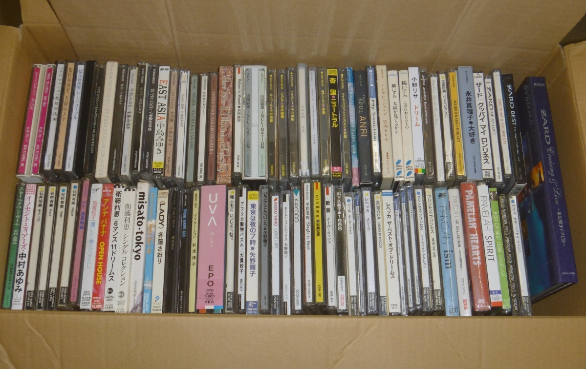 8CMシングルCD 250枚まとめ J-POP 安室奈美恵 中島みゆき ほか 邦楽CD ⁄中島みゆき・岡村孝子・安室奈美恵 メルカリ 3枚セット 中島