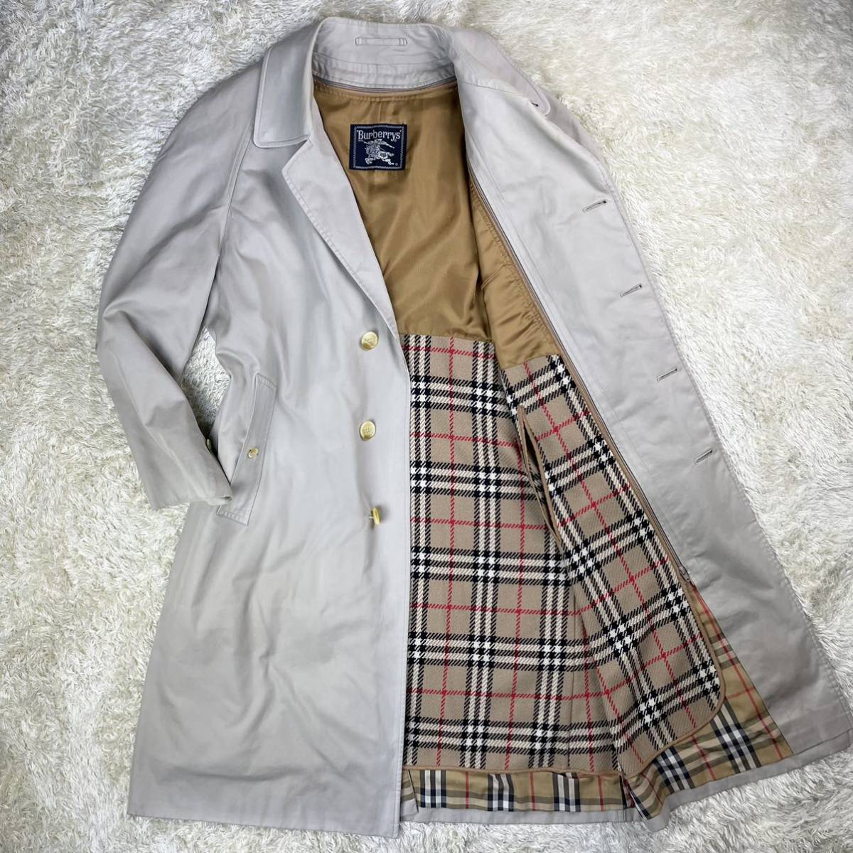 極希少!! バーバリー『溢れ出る高級感』BURBERRY ステンカラーコート 