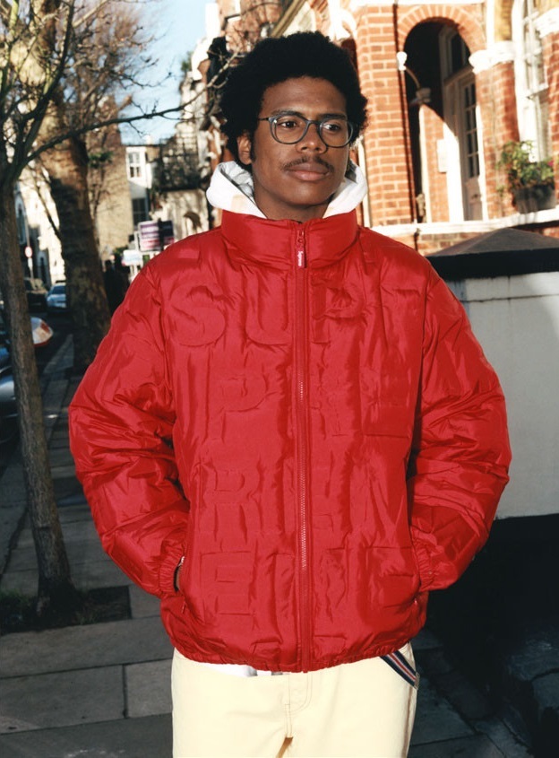 Supreme 19ss Bonded Logo Puffy Jacket L｜メンズ