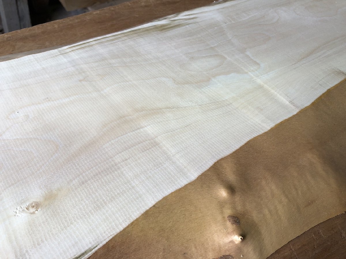一枚板 | 千年家具 一 - 0 1820×755-860×58 全面縮杢 白栃（トチ） 栃（トチ）全面縮杢_2370×760-800-810×55_浅草本店_テーブル天板&frasl;一枚 栃 全面杢 ≪浅草本店≫栃（トチ） 2440×1060-900-810×60 全面縮杢・バール杢 榎本銘木店