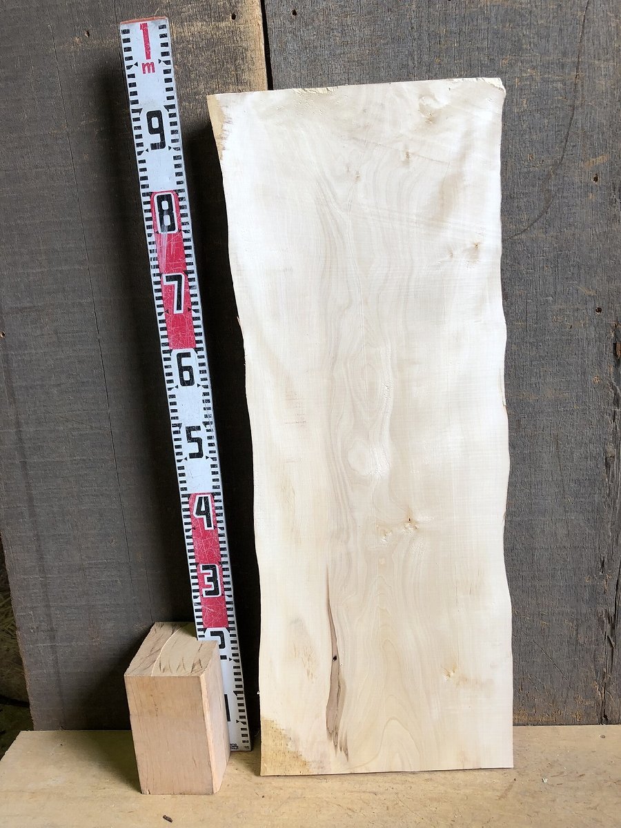 一枚板 | 千年家具 一 - 0 1820×755-860×58 全面縮杢 白栃（トチ） 栃（トチ）全面縮杢_2370×760-800-810×55_浅草本店_テーブル天板&frasl;一枚 栃 全面杢 ≪浅草本店≫栃（トチ） 2440×1060-900-810×60 全面縮杢・バール杢 榎本銘木店
