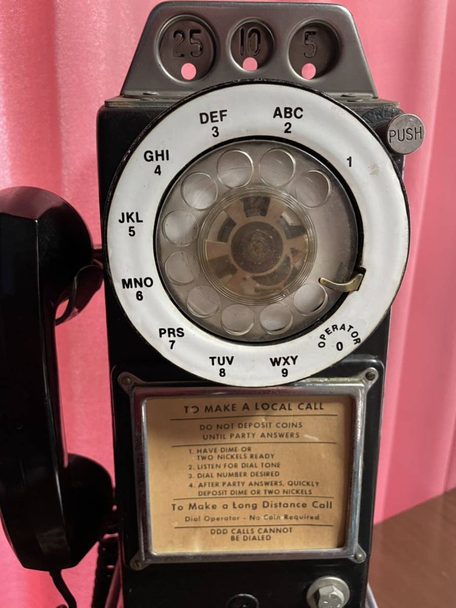 アンティーク アメリカ製 1940〜公衆電話 (電話機)｜売買された