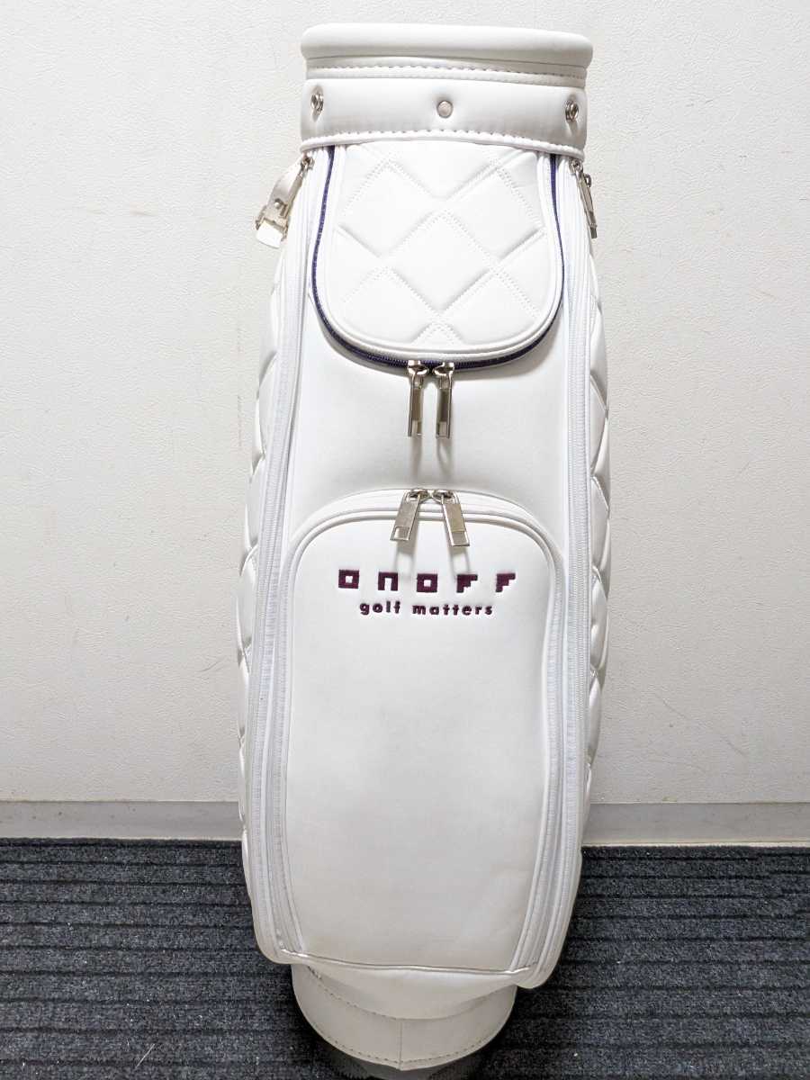 ONOFF オノフ キャディバッグ フード付き GOLF ゴルフ 【公式通販】