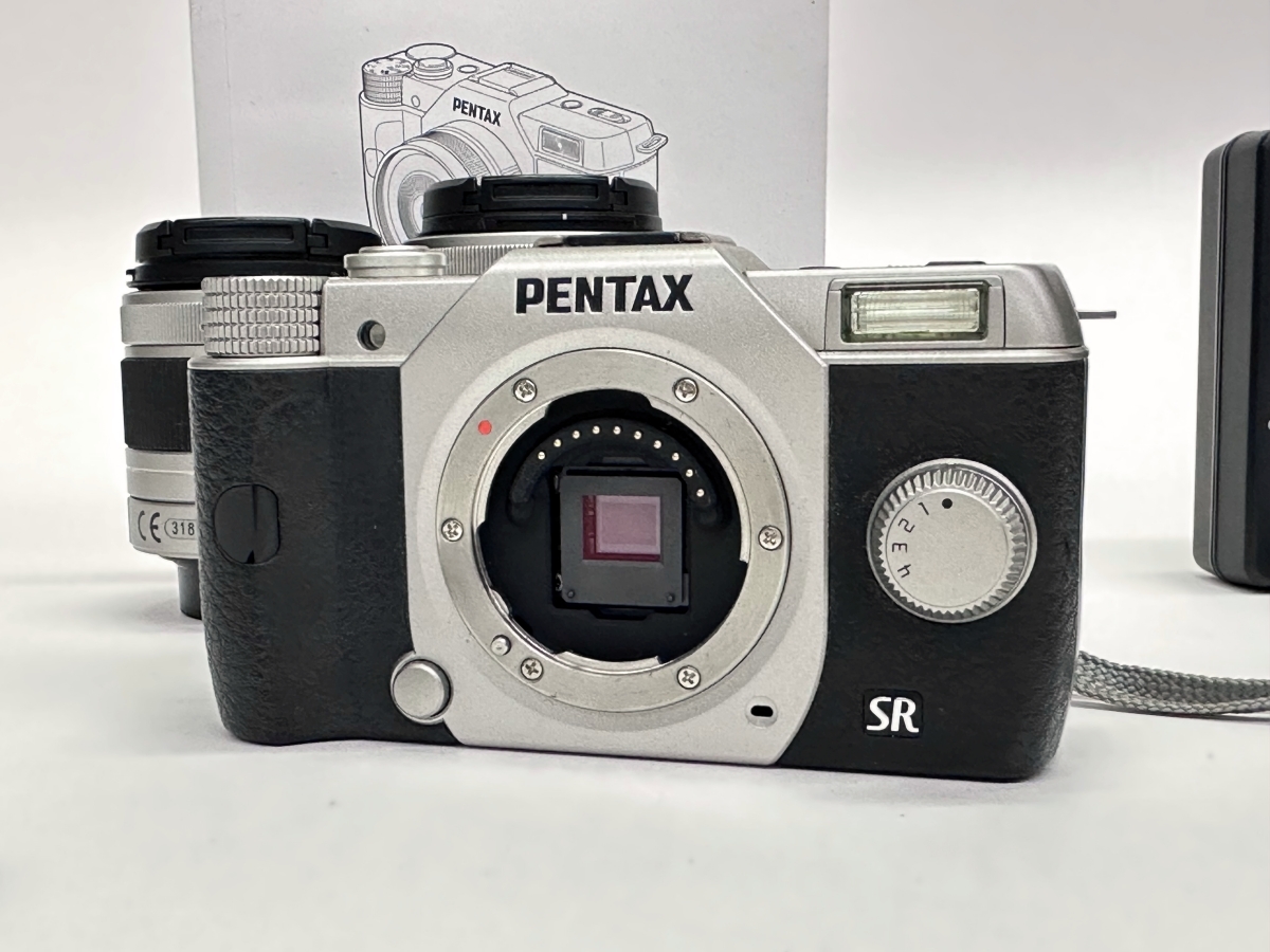 動作保証】PENTAX ペンタックス Q10 ミラーレス一眼 ダブルレンズ