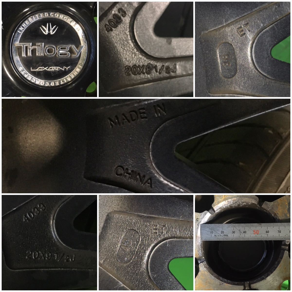 NA588 LOXARNY TRILOGY ロクサーニ トリロジー ホイール 20×8.5J +38 