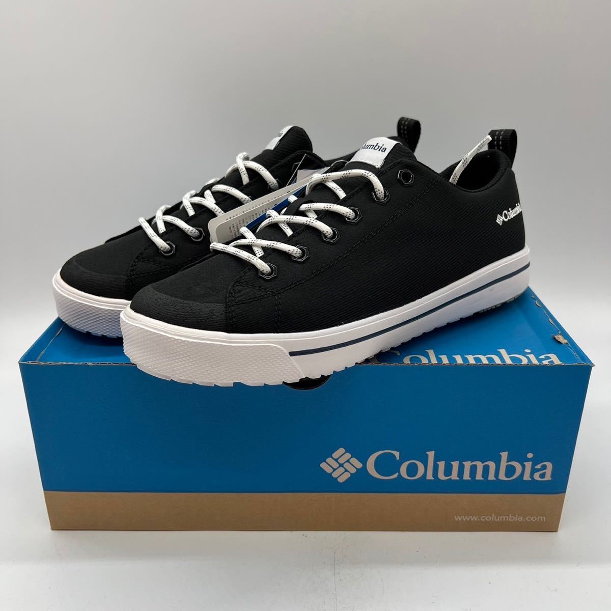 【26cm】新品 Columbia HAWTHORNERAIN 2 LO WATERPROOF BLACK コロンビア ウォータープルーフ ブラック 防水 スニーカー (YU0317-100) 5075