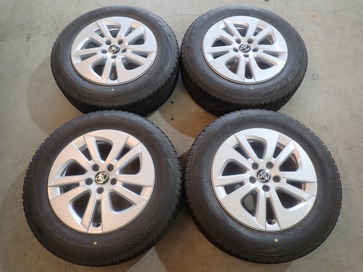  QR2780 195/65R15 トヨタ 50プリウス純正 スタッドレスアルミセット 30プリウスにも 15&times;6.5J 100/5H ET40(スタッドレスタイヤ)｜売買されたオークション情報、yahooの商品情報をアーカイブ公開 - オ 5穴