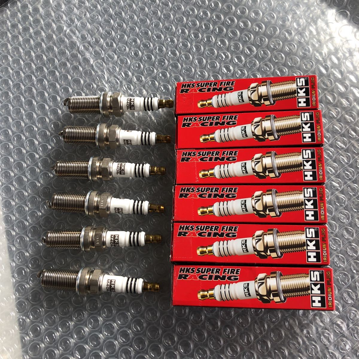 COLOR スーパー激突!! 新品 HKS プラグ ロング 8番 50003 M40iL 6本 セット フェアレディZ