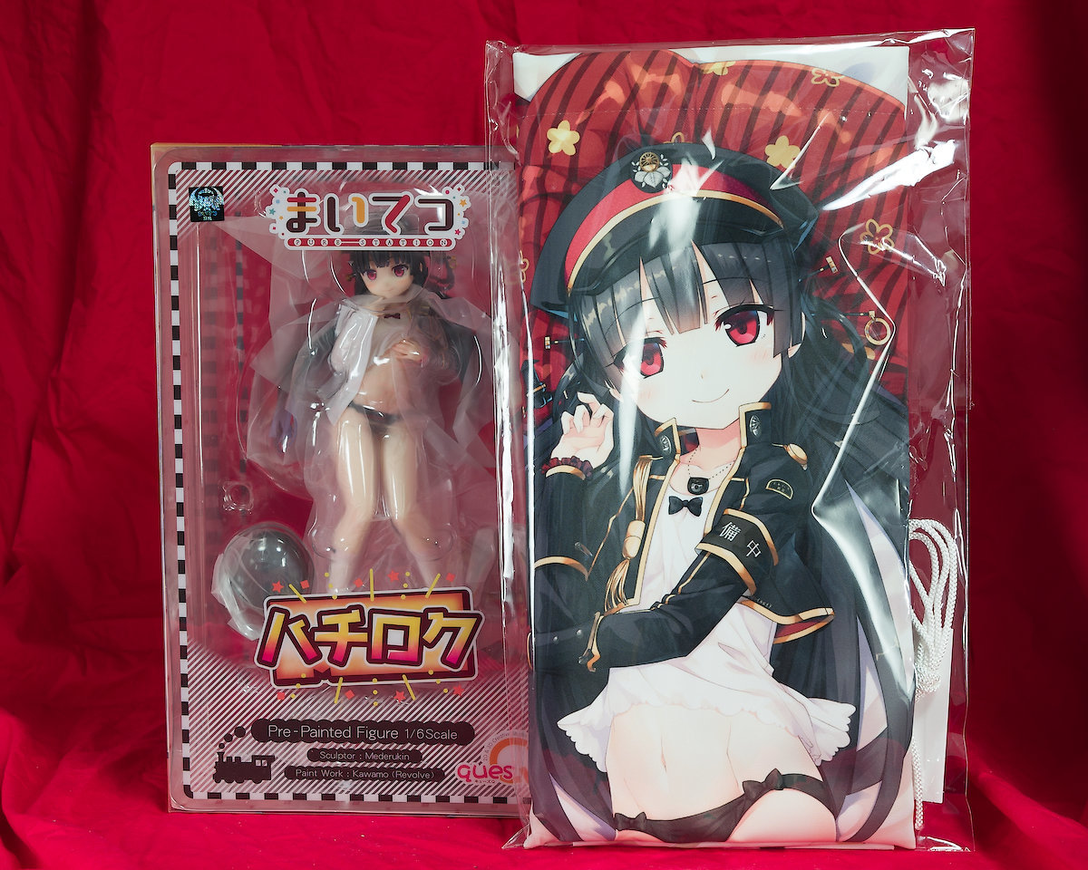 開封 ハチロク あみあみ限定特典 まいてつ pure station キューズQ 1/6