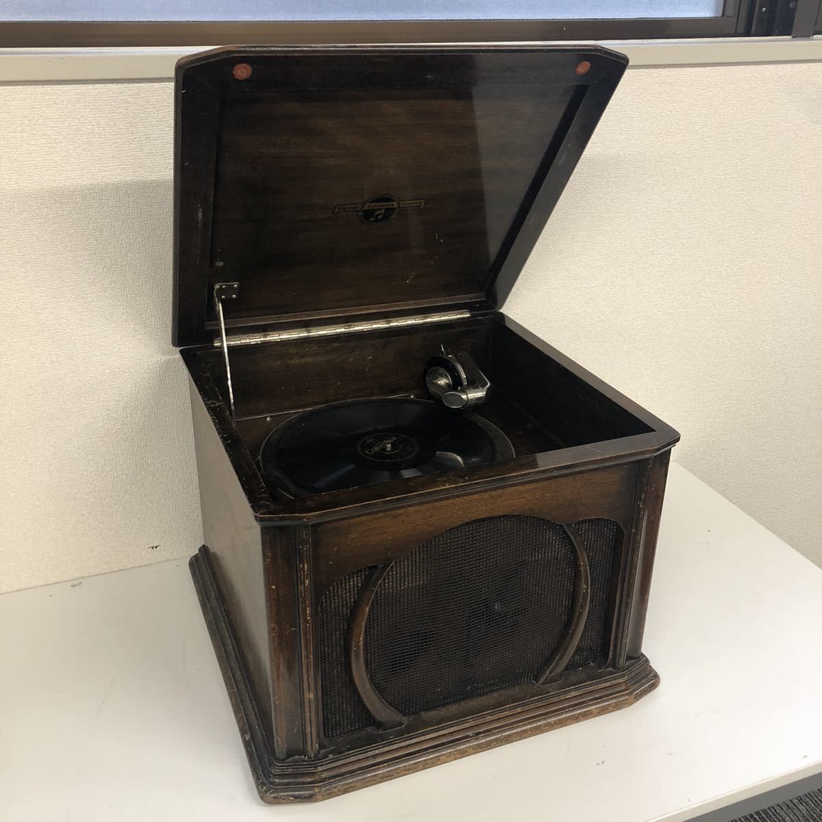 The Company His Master's Voice ラッパ型 蓄音機 グラモフォン社