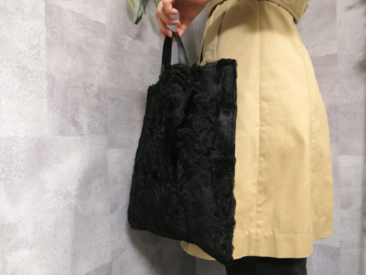 LOEWE ロエベ アナグラム ナッパレザー 巾着 ミニバッグ ショルダー