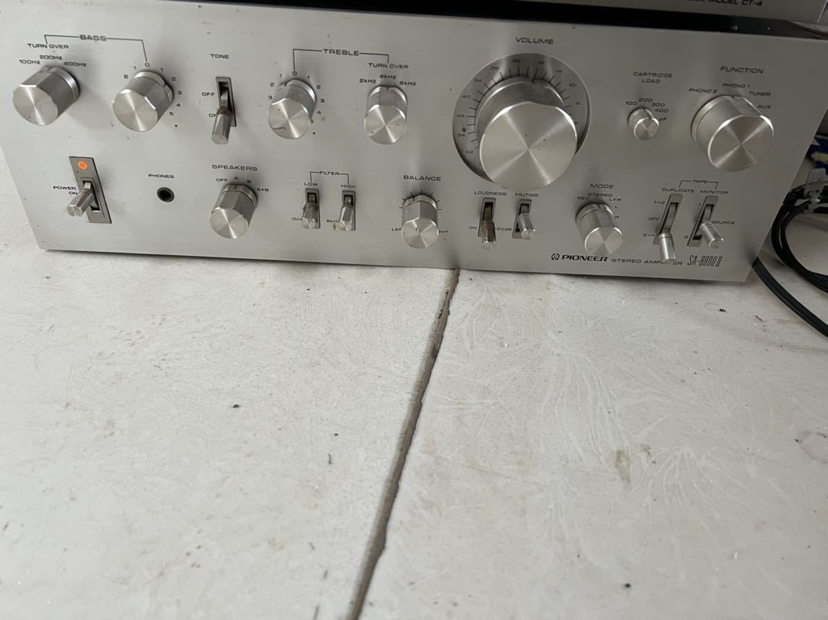 PIONEER パイオニア プリメインアンプ SA-6600II 音出しOK（C7399