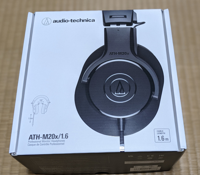 オーディオテクニカ ヘッドホン ATH-M20x モニターヘッドホン コード 