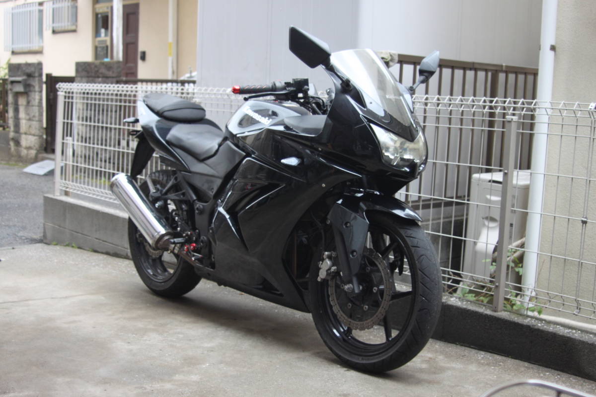 横浜より個人出品】Kawasaki Ninja ニンジャ 250R ブラック 12000km