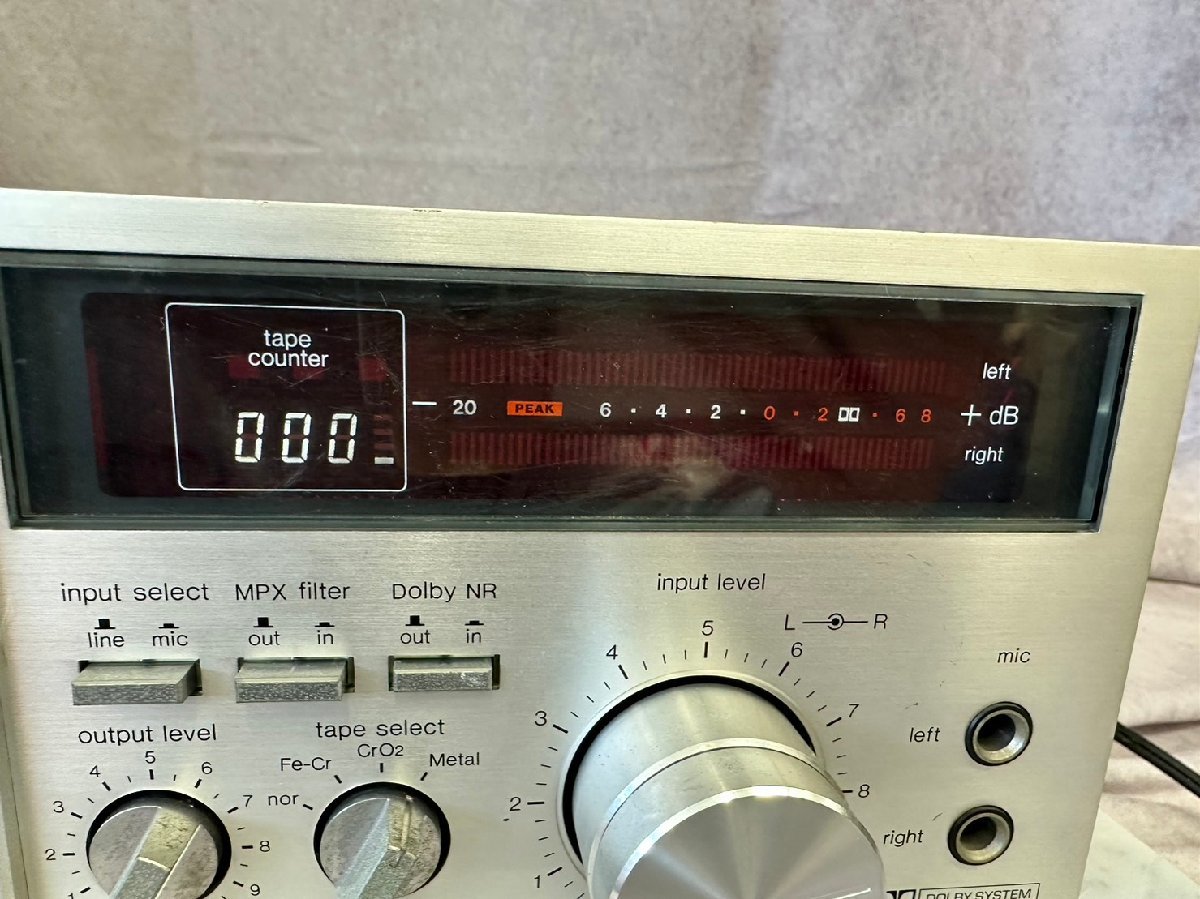 □t1548 ジャンク☆Technics テクニクス M250 カセットデッキ 【公式通販】