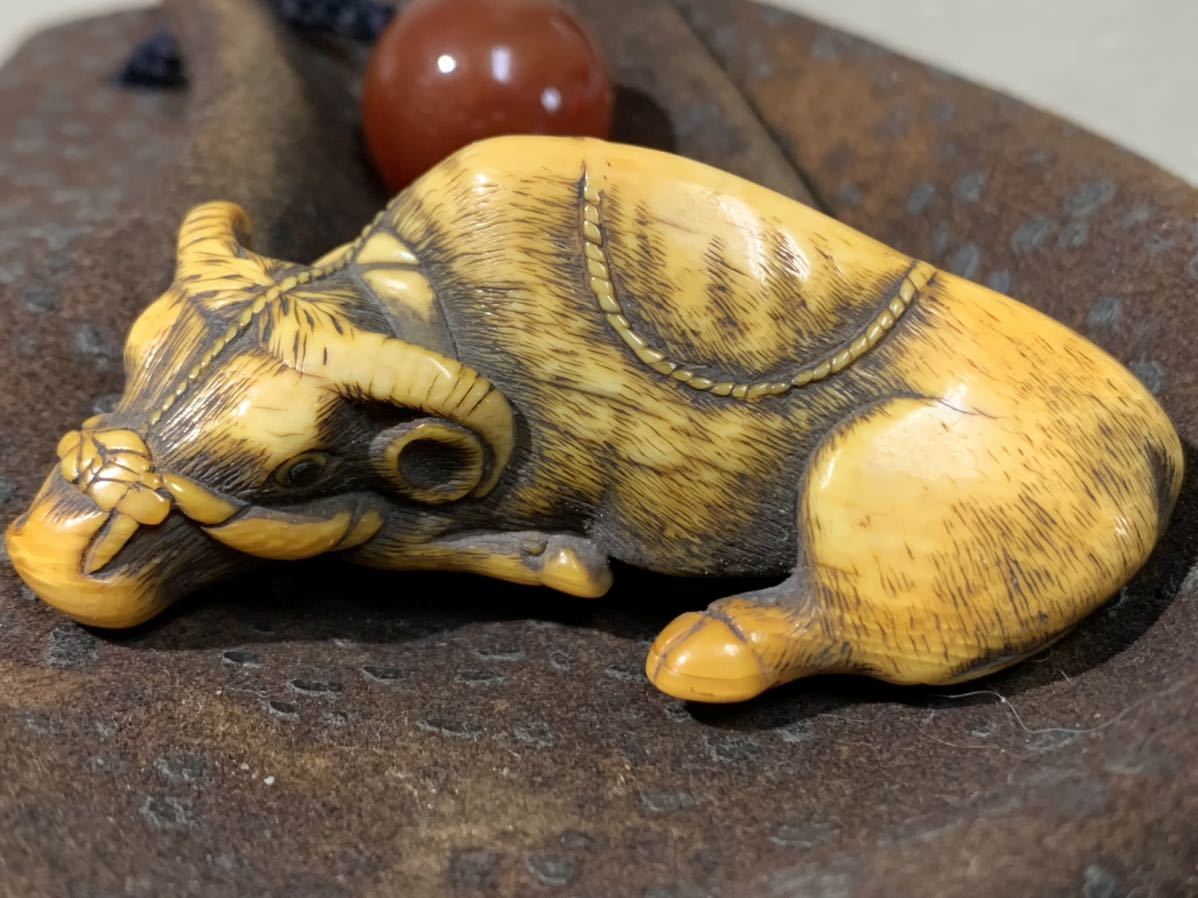 根付 ヴィンテージまたはアンティーク netsuke 0110F10 Netsuke 根付