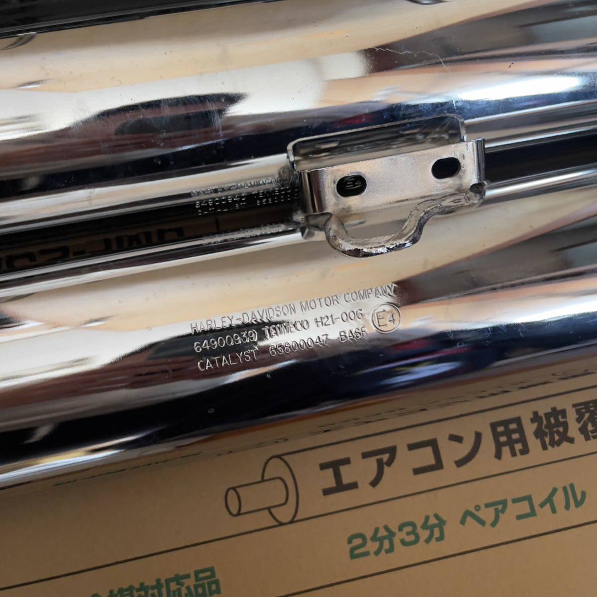 FXLRS サイレンサーマフラー 64900939 64900940 ハーレー 純正 中古