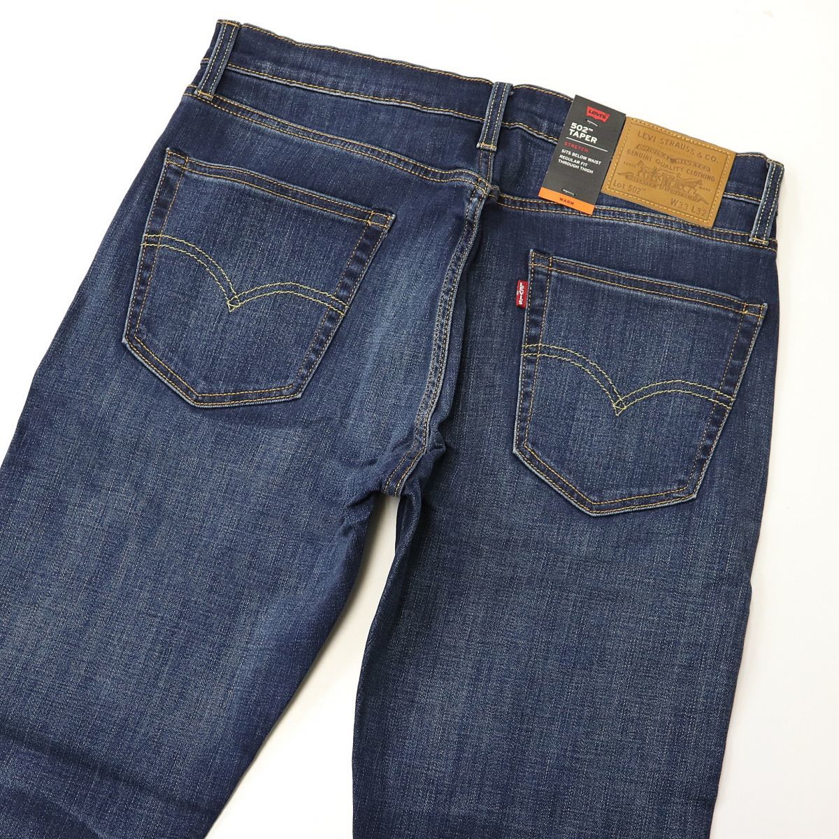 リーバイス Levis 502 WARM 保温 速乾 ストレッチ テーパード デニム ジーンズ パンツ 31インチ 29507-1208-31 ...
