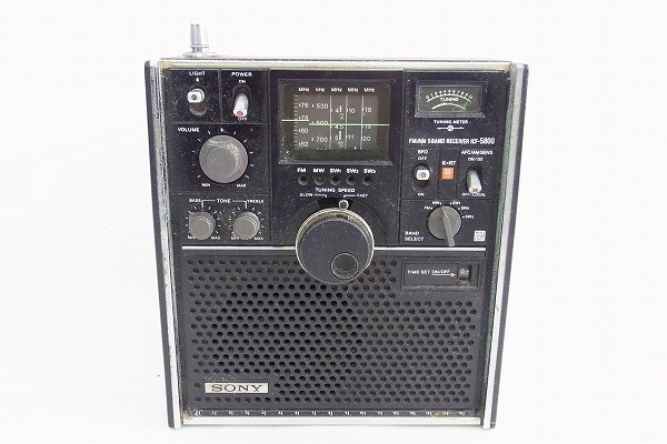 ICF-5800 ソニー | Sony SONY - Yahoo!オークション FM⁄AM⁄SW （ICF