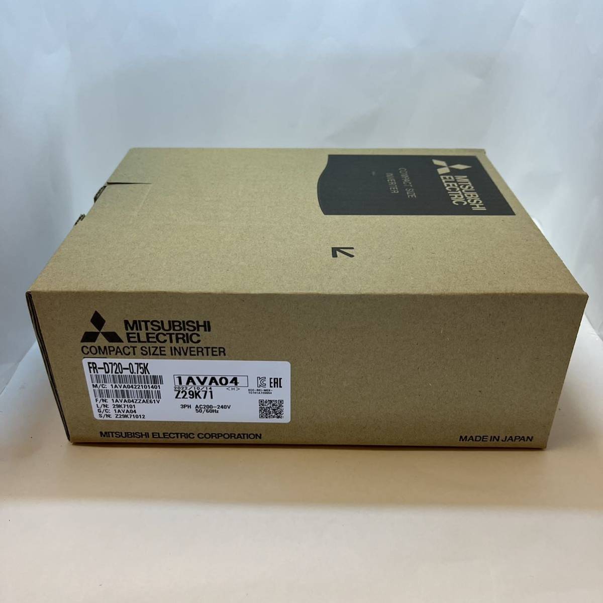 FR-D720-0.75K 新品 三菱電機 インバーター