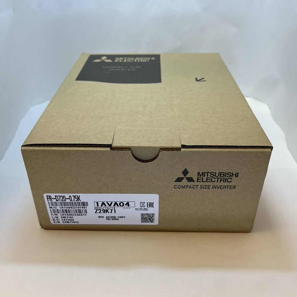 FR-D720-0.75K 新品 三菱電機 インバーター