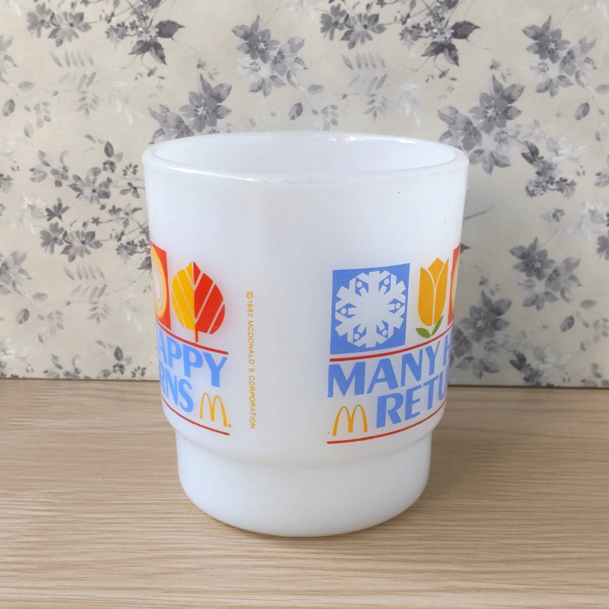 Fire-King ファイヤーキング McDonald's マクドナルド MANY HAPPY