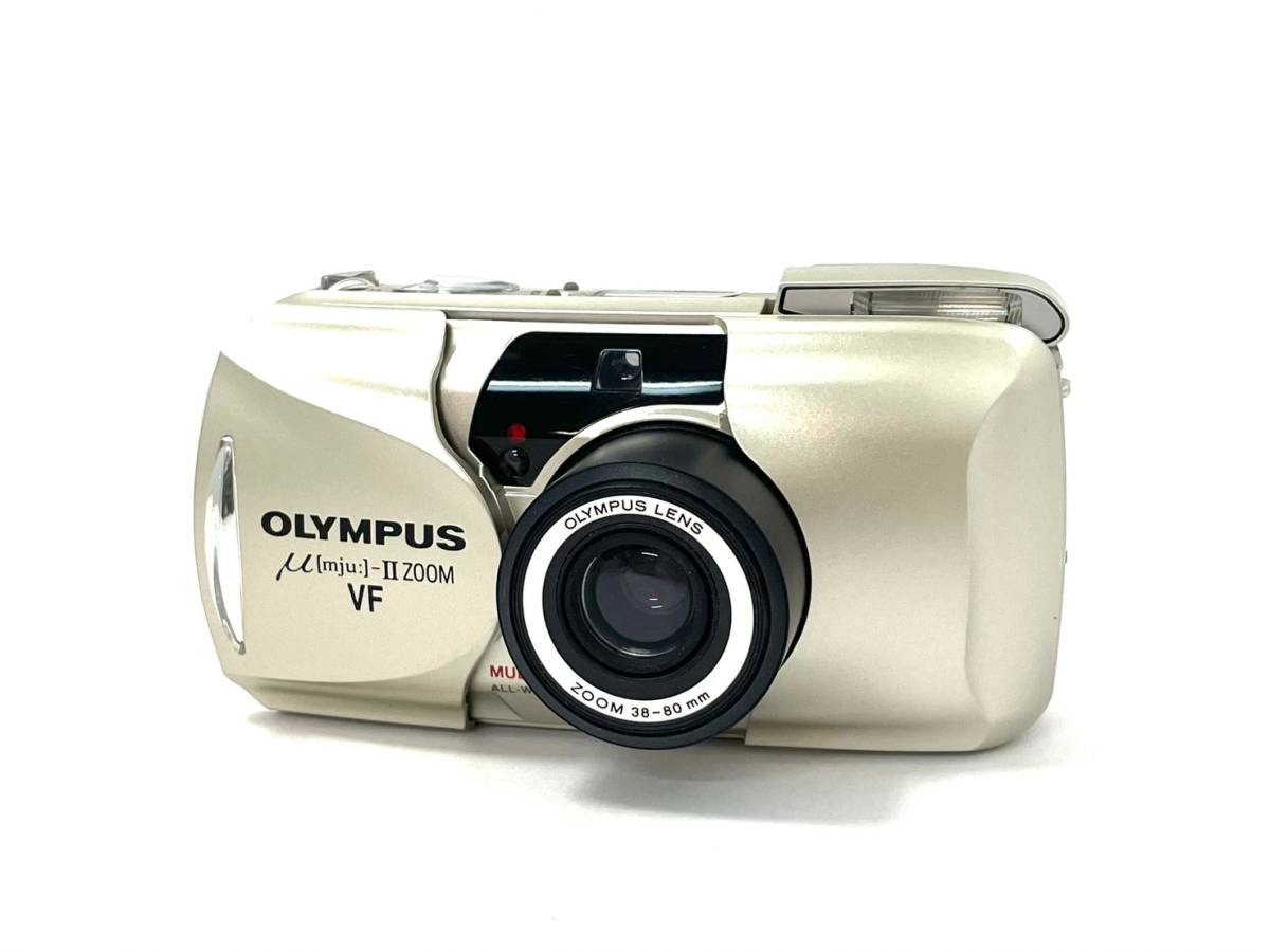カメラ、光学機器 OLYMPUS μ[mju:] -II170VF フィルムカメラ□ジャンク品