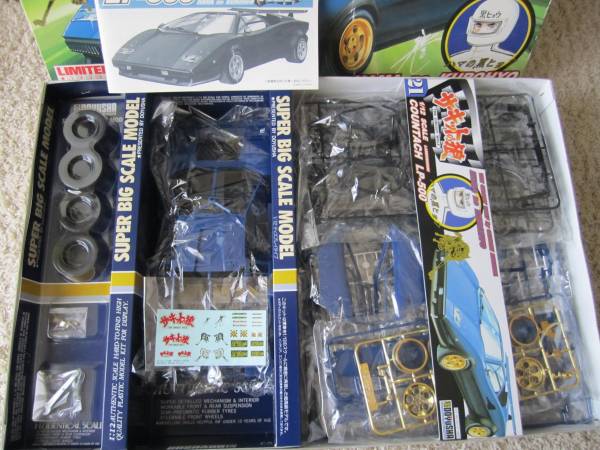限定品1/12 カウンタックLP500 サーキットの狼 ハマの黒ヒョウ