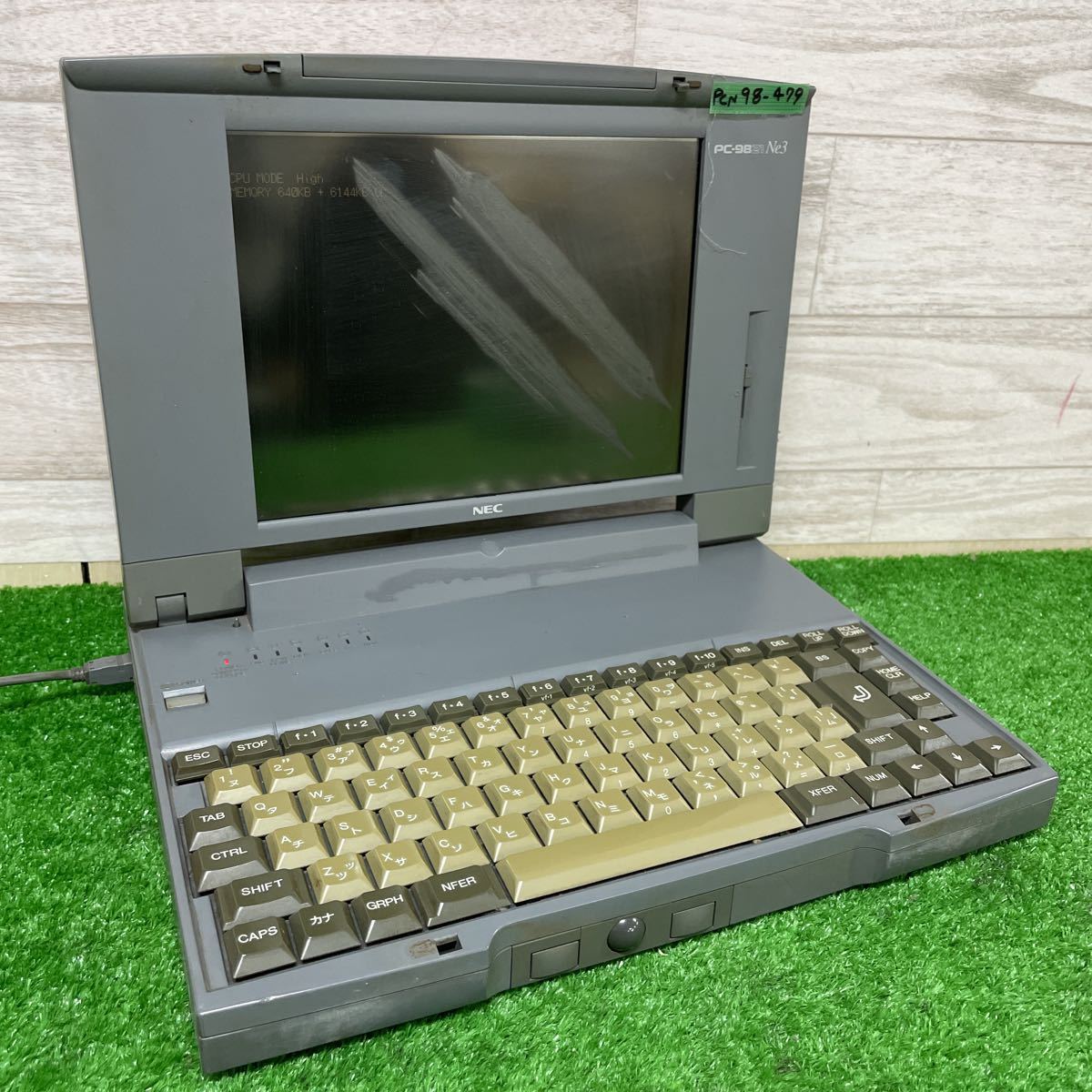 【商品名】 ジャンク ノートPC 3台セット NEC PC-9821Ne3/3 旧型ノートPC ジャンク ジャンク 【公式通販】
