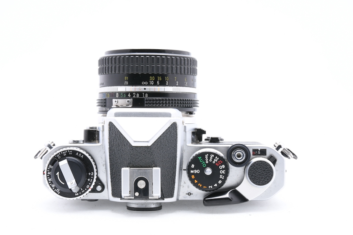 NIKON FE + AI NIKKOR 50mm F1.8 ニコン フィルムカメラ MF一眼レフ