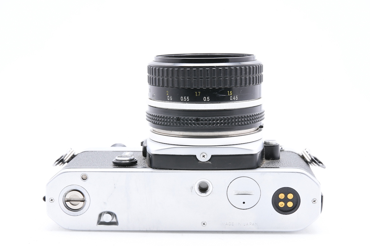 NIKON FE + AI NIKKOR 50mm F1.8 ニコン フィルムカメラ MF一眼レフ