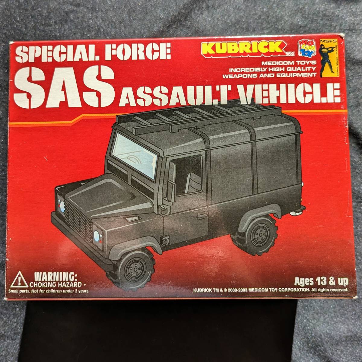 キューブリック Special Force SAS Assault Vehicle Kubrick