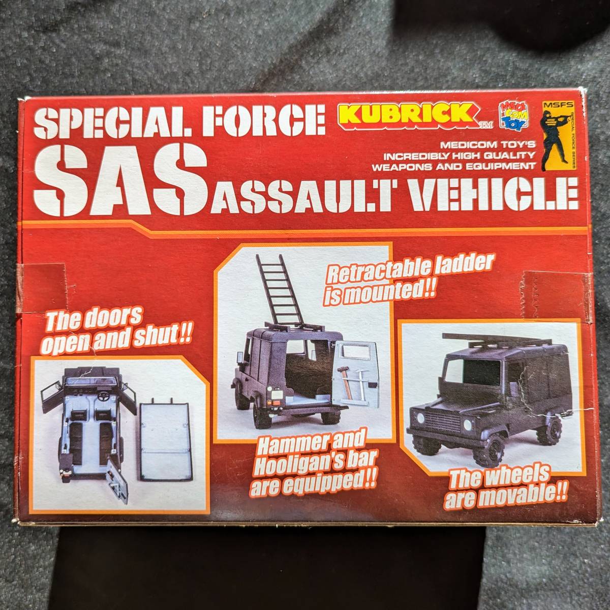 キューブリック Special Force SAS Assault Vehicle Kubrick