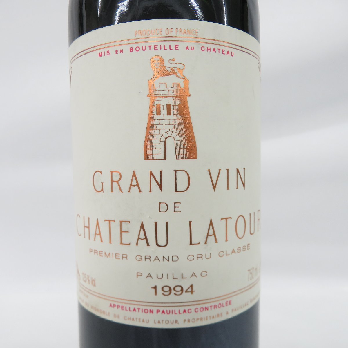 未開栓】Chateau Latour シャトー・ラトゥール 1994 赤 ワイン 750ml
