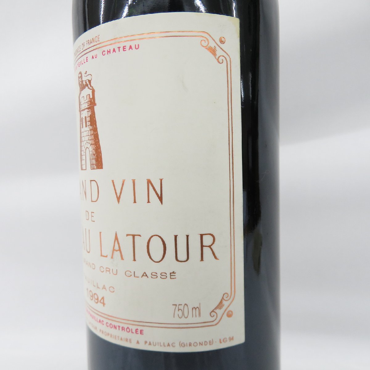 未開栓】Chateau Latour シャトー・ラトゥール 1994 赤 ワイン 750ml