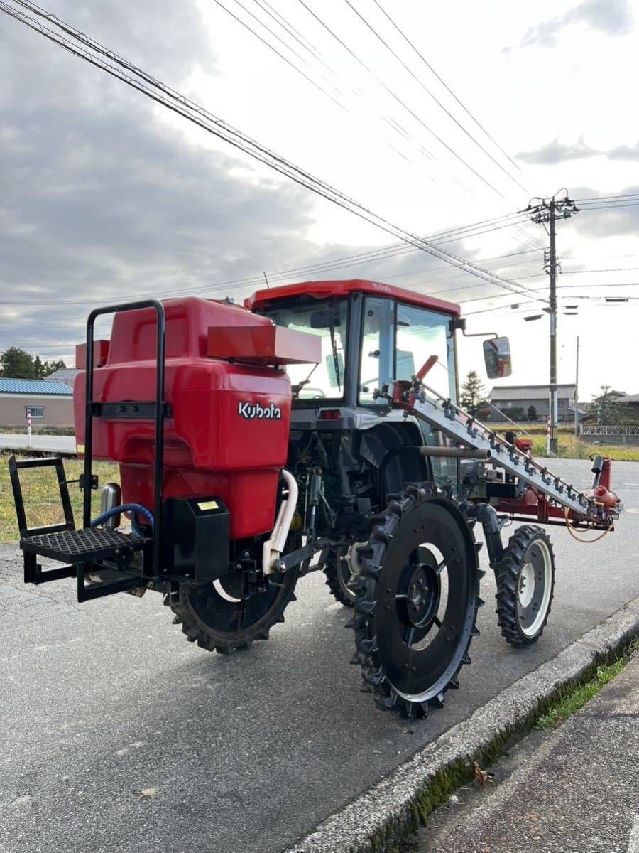 売切れ!! クボタ KT22 程度良好!! 280時間 ハイクリ ブームスプレイヤー 4WD 丸山 KBM-500 散布機 乗用管理機 トラクター カルチ