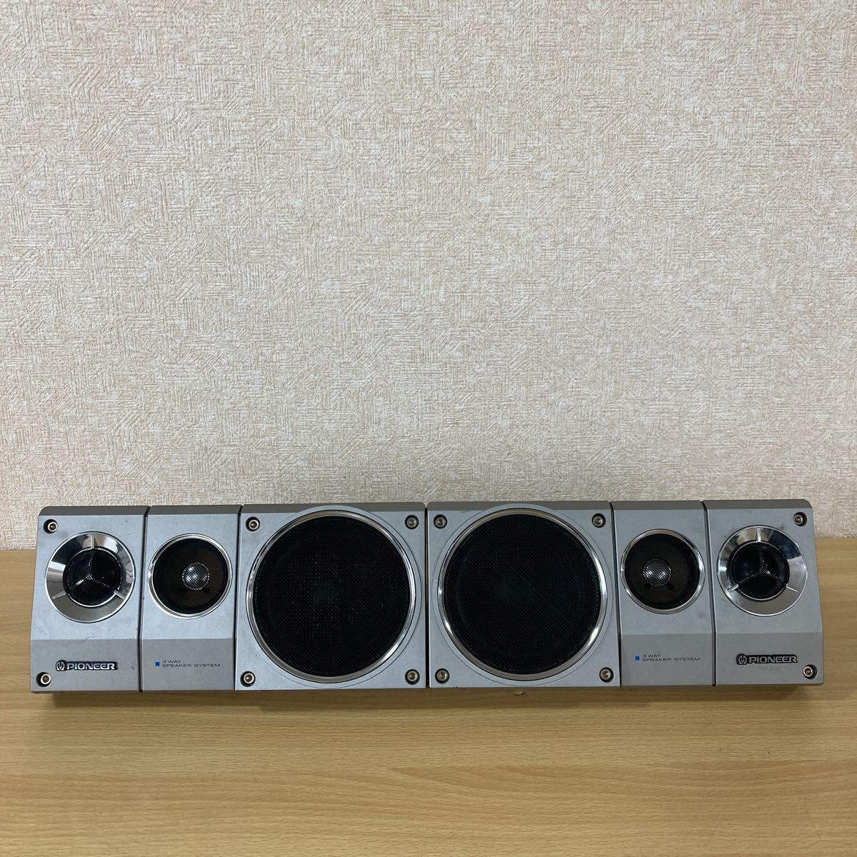 PIONEER パイオニア TS-X10 3WAY SPEAKER SYSTEM スピーカー ペア 